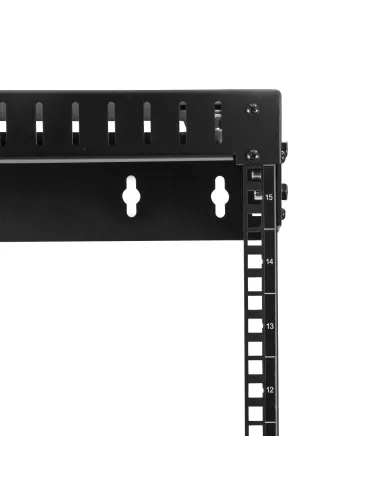StarTech.com Rack de Servidores Abierto de 15U de Pared - de 19 Pulgadas - de 2 Columnas - de Profundidad Ajustable - para