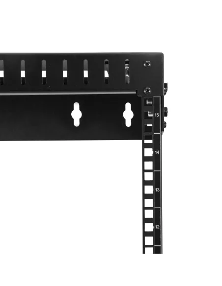 StarTech.com Rack de Servidores Abierto de 15U de Pared - de 19 Pulgadas - de 2 Columnas - de Profundidad Ajustable - para