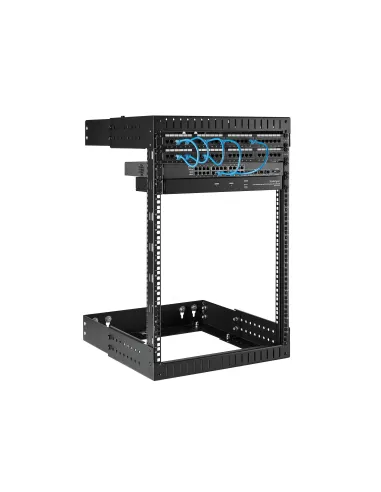 StarTech.com Rack de Servidores Abierto de 15U de Pared - de 19 Pulgadas - de 2 Columnas - de Profundidad Ajustable - para