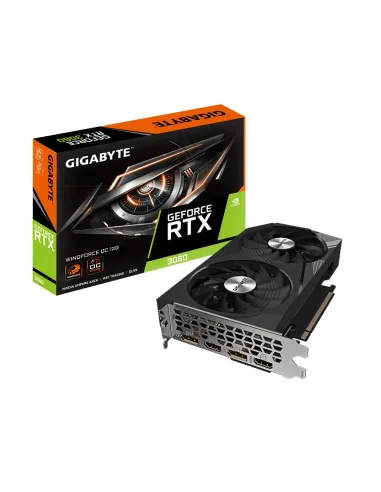 GIGABYTE GeForce RTX 3060 WINDFORCE OC 12G (rev. 2.0) NVIDIA 12 GB GDDR6