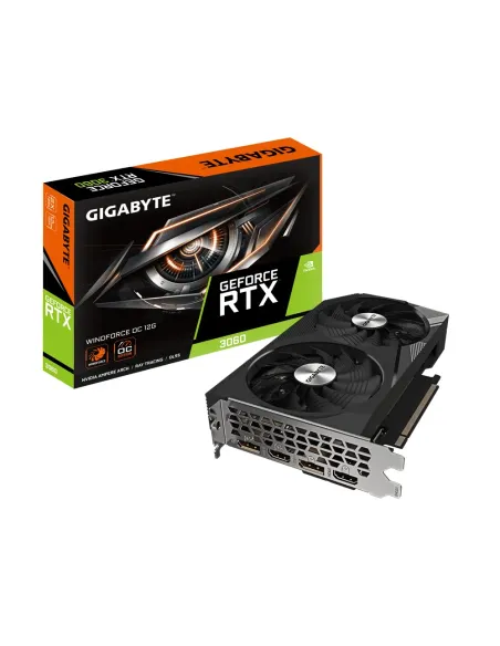 GIGABYTE GeForce RTX 3060 WINDFORCE OC 12G (rev. 2.0) NVIDIA 12 GB GDDR6