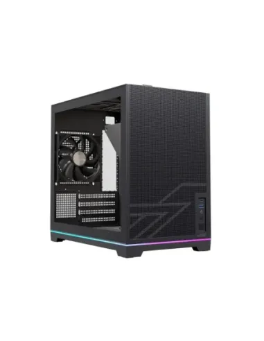 Caja ordenador gaming einarex pm300 core matx cristal templado negra