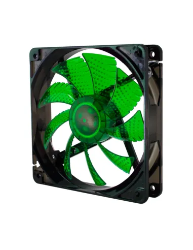 VENT 120X120 NOX COOLFAN 120 LED VERDE  NXCFAN120LG