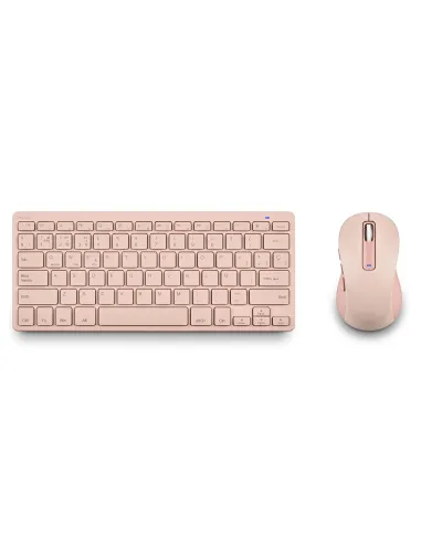 NGS FANTASY (AZERTY, FR) teclado Ratón incluido Universal RF Wireless + Bluetooth Francés Rosa