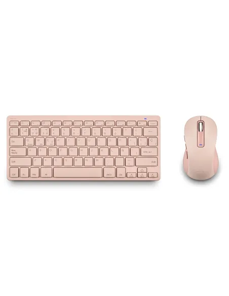 NGS FANTASY (AZERTY, FR) teclado Ratón incluido Universal RF Wireless + Bluetooth Francés Rosa