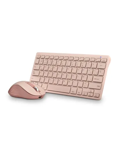 NGS FANTASY (AZERTY, FR) teclado Ratón incluido Universal RF Wireless + Bluetooth Francés Rosa