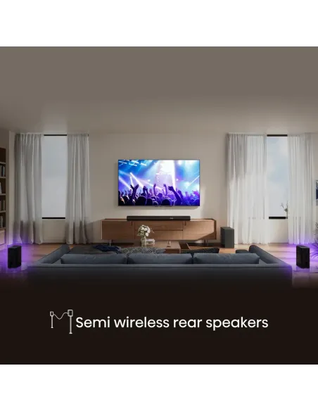 Hisense AX5100Q Negro 5.1 canales 580 W