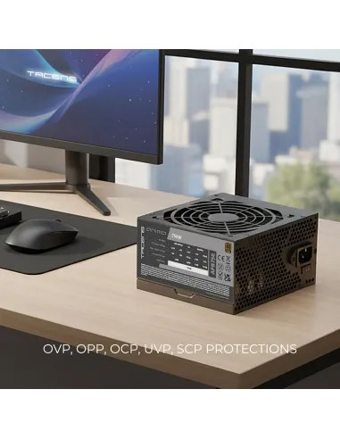 Tacens Anima APB750 unidad de fuente de alimentación 750 W 20+4 pin ATX ATX Negro