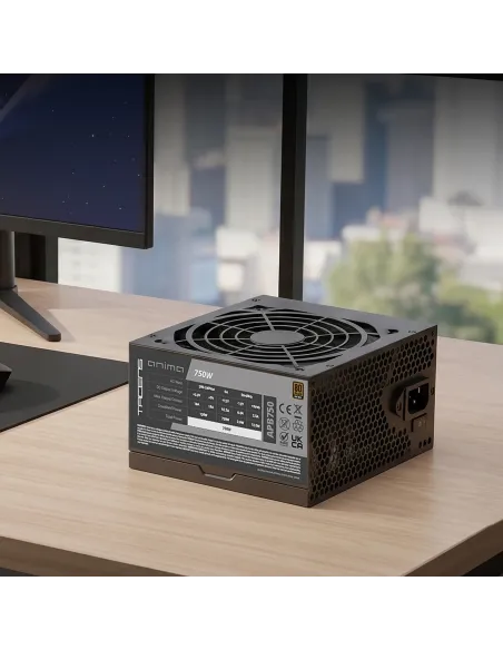 Tacens Anima APB750 unidad de fuente de alimentación 750 W 20+4 pin ATX ATX Negro