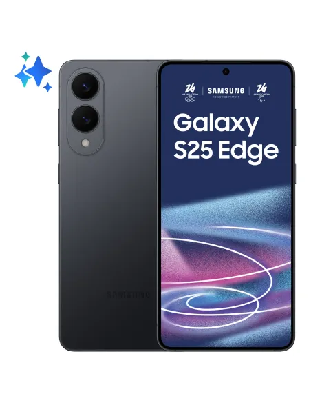 Samsung Galaxy S25 Edge 17 cm (6.7") SIM doble Android 15 5G USB Tipo C 12 GB 256 GB 3900 mAh Negro