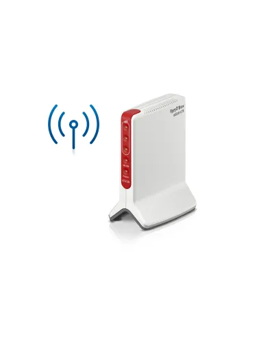 Box FRITZ! 6820 LTE v4 Edition Internatio router inalámbrico Gigabit Ethernet Banda única (2,4 GHz) 4G Rojo, Blanco