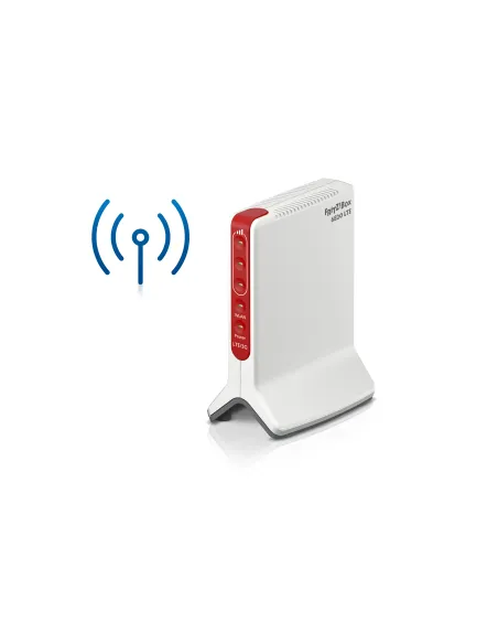 Box FRITZ! 6820 LTE v4 Edition Internatio router inalámbrico Gigabit Ethernet Banda única (2,4 GHz) 4G Rojo, Blanco