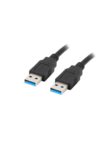 CABLE USB 3.0 LANBERG MACHO/MACHO 0.5M NEGRO