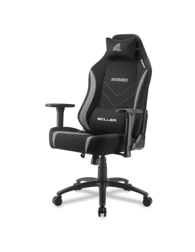 SILLA GAMING SHARKOON SGS20 FABRIC NEGRO/GRIS