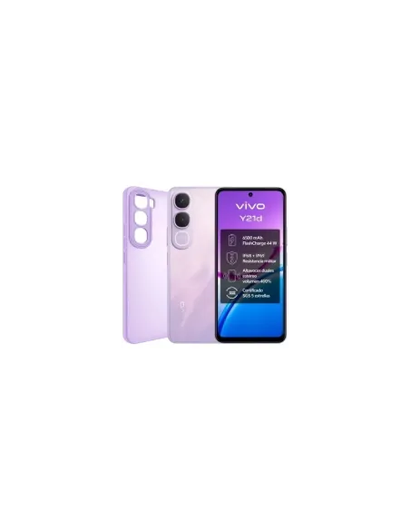 Smartphone Vivo Y21D 6GB/ 256GB/ 6.68"/ Púrpura