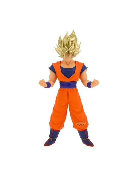 Figura banpresto dragon ball z blood of saiyans super saiyan son goku 22cm