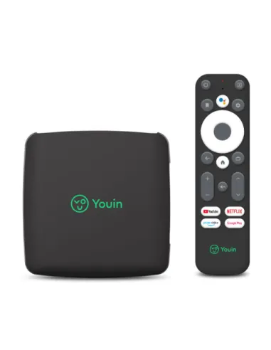 Android tv youin en1040k 2g -  8gb - 4k - wifi