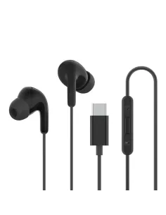 Auriculares xiaomi earphones usb tipo c negro