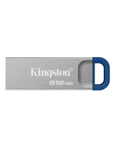 Kingston Technology DataTraveler 512GB ® Kyson, USB 3.2 Gen 1 metálico, 220 MB s