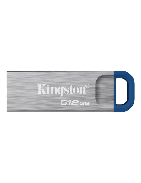 Kingston Technology DataTraveler 512GB ® Kyson, USB 3.2 Gen 1 metálico, 220 MB s