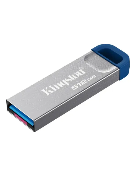 Kingston Technology DataTraveler 512GB ® Kyson, USB 3.2 Gen 1 metálico, 220 MB s