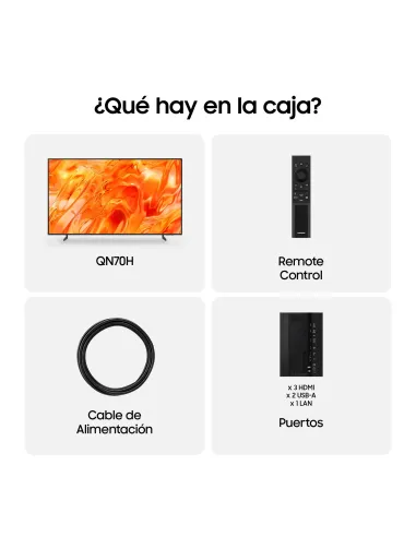 Samsung TV 65" Neo QLED QN70H 4K Vision AI Smart TV (2026)