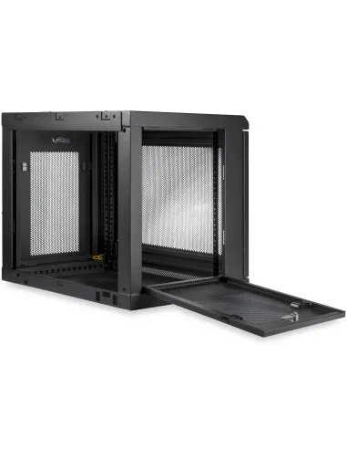StarTech.com Armario Rack de Pared para Servidores 9U 19"2 Columnas y Estante 1U - Rack de Servidores de Montaje en Pared -
