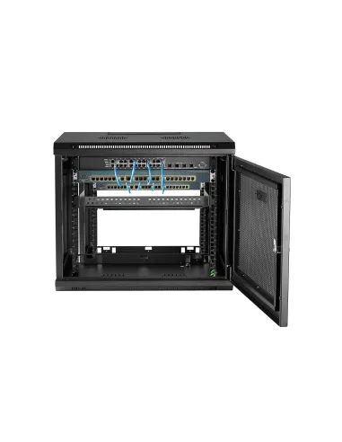 StarTech.com Armario Rack de Pared para Servidores 9U 19"2 Columnas y Estante 1U - Rack de Servidores de Montaje en Pared -
