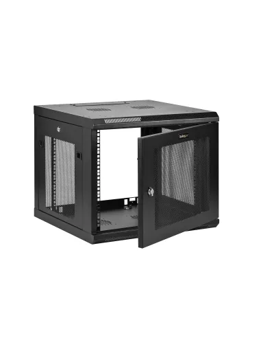 StarTech.com Armario Rack de Pared para Servidores 9U 19"4 Columnas y Estante 1U - Rack de Servidores de Montaje en Pared -