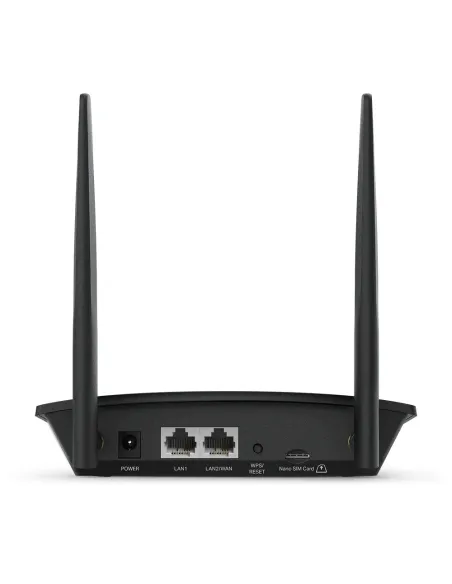TP-Link TL-MR100 router inalámbrico Ethernet rápido Banda única (2,4 GHz) 4G Negro