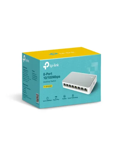 TP-Link TL-SF1008D switch No administrado Fast Ethernet (10 100) Blanco