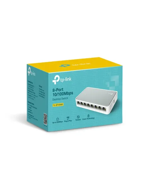 TP-Link TL-SF1008D switch No administrado Fast Ethernet (10 100) Blanco