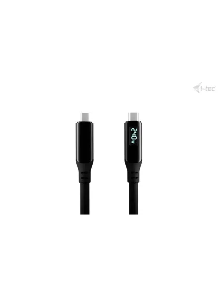 i-tec Thunderbolt 4 USB4 Class Pro Cable 240W with LCD (40 Gbps, 150 cm)