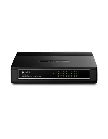 TP-Link TL-SF1016D switch Fast Ethernet (10 100) Negro