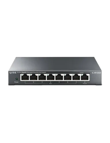 TP-Link Omada TL-RP108GE switch Gestionado L2 Gigabit Ethernet (10 100 1000) Energía sobre Ethernet (PoE) Negro