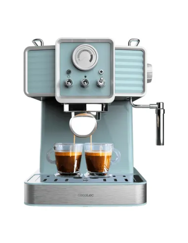 CAFETERA CECOTEC VINTAGE ESPRESSO 20 TRADIZIONALE LIGHT BLUE