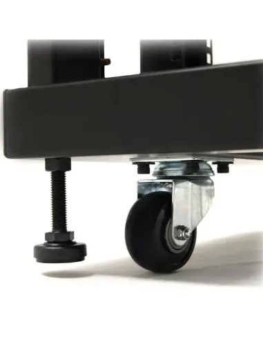 StarTech.com Armario Rack para Servidores 25U 19" 4 Columnas - Rack de Servidores con Cerradura y Seguro - Rack con Ruedas y