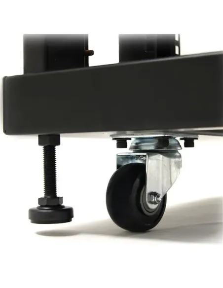 StarTech.com Armario Rack para Servidores 25U 19" 4 Columnas - Rack de Servidores con Cerradura y Seguro - Rack con Ruedas y