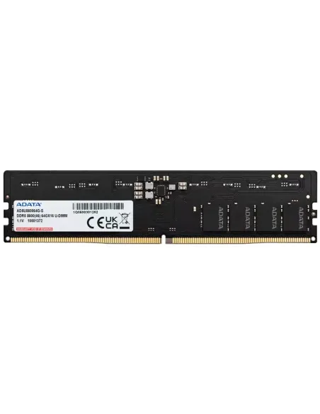 ADATA AD5U560064G-S módulo de memoria 64 GB 1 x 64 GB DDR5 5600 MT s 288-pin DIMM