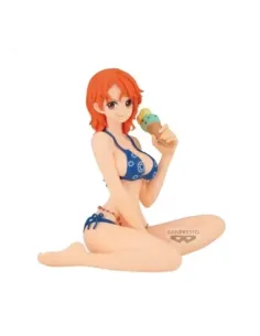 Figura banpresto one piece glitter&glamours nami summer style 11cm