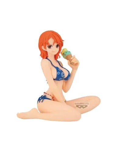 Figura banpresto one piece glitter&glamours nami summer style 11cm