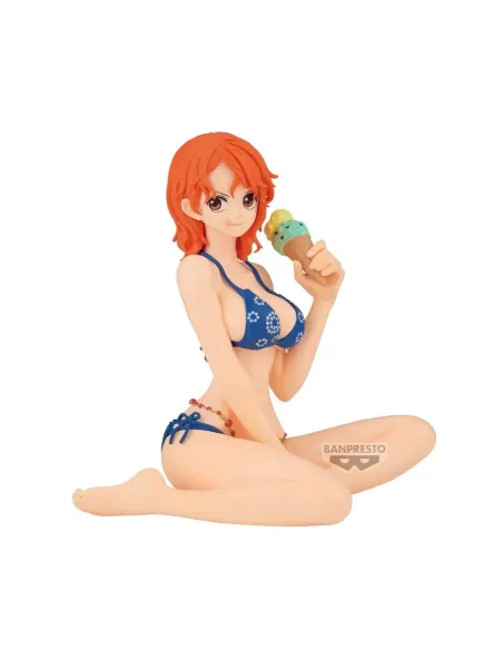 Figura banpresto one piece glitter&glamours nami summer style 11cm