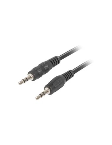 CABLE ESTEREO LANBERG JACK 3.5MM MACHO/JACK 3.5MM MACHO 2M NEGRO