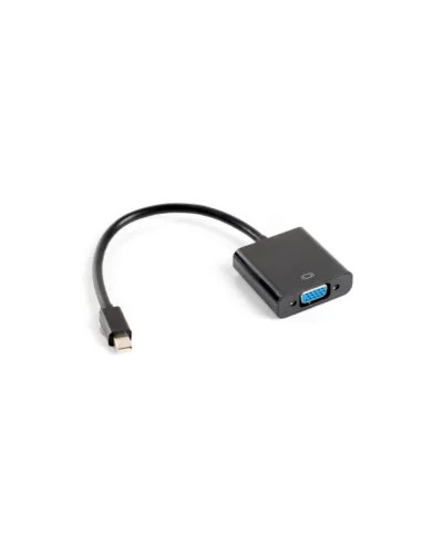 ADAPTADOR LANBERG MINIDISPLAYPORT MACHO/VGA HEMBRA 20CM NEGRO