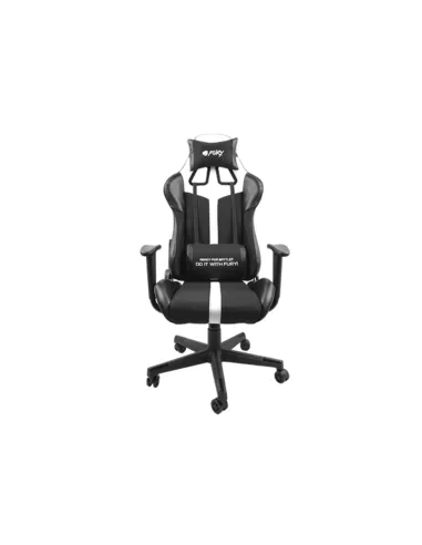 SILLA GAMING FURY AVENGER XL GASLIFT 3 150KG NEGRA/BLANCA