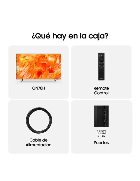 Samsung TV 55" Neo QLED QN70H 4K Vision AI Smart TV (2026)
