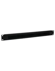 StarTech.com Panel 1U de Gestión de Cableado Tipo Cepillo de Alta Densidad - Gestionador Horizontal de Cables para Centros de