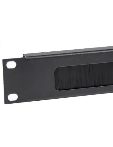 StarTech.com Panel 1U de Gestión de Cableado Tipo Cepillo de Alta Densidad - Gestionador Horizontal de Cables para Centros de