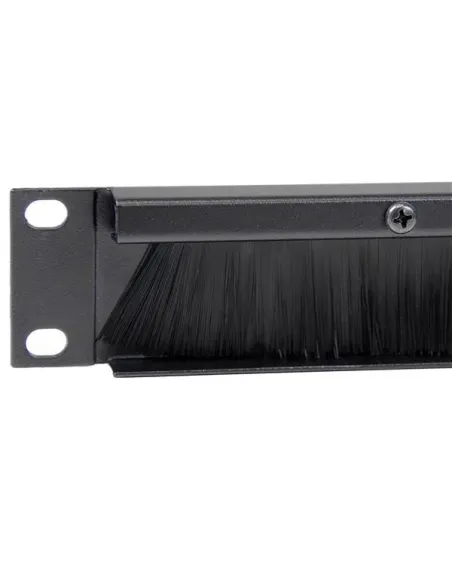 StarTech.com Panel 1U de Gestión de Cableado Tipo Cepillo de Alta Densidad - Gestionador Horizontal de Cables para Centros de