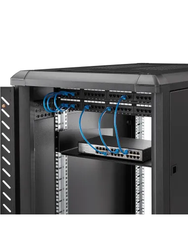 StarTech.com Estante 2U Bandeja Estándar para Armario Rack Universal de Servidores de 19 Pulgadas - de Acero de Servicio Pesado